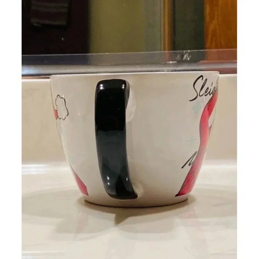 Santa Mug 10 Strawberry Street Sleigh My Name Christmas Santa I Love You
